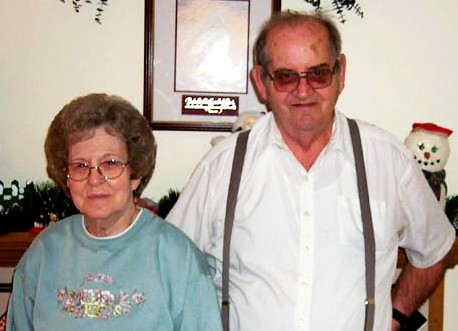 Mom & Dad Christmas 1999.